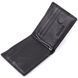 Мужской зажим из натуральной кожи ST Leather 22475 Черный b22475 фото 3