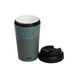 Термочашка Вишиванка з керамічною колбою 380 мл сіро-зелена HP-14-50GR фото 3