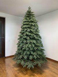 Искусственная пушистая елка Премиум (высота 1.9 м) литая (Зеленая) L7003213 фото