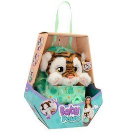 Интерактивная игрушка "Тигренок" Baby Paws со звуком RT-927650M фото