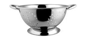 Дуршлаг Empire Cullender Pro &Oslash;20см стальной с подставкой и двумя ручками EM-2517 фото
