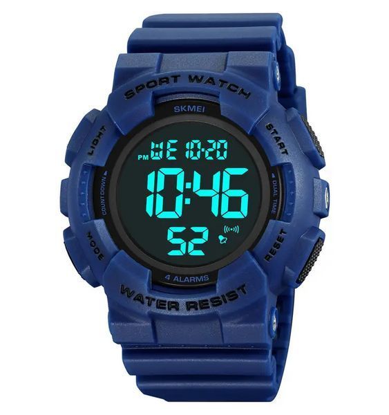 Мужские наручные спортивные часы Skmei 2081 Синие с черным L9006692 фото