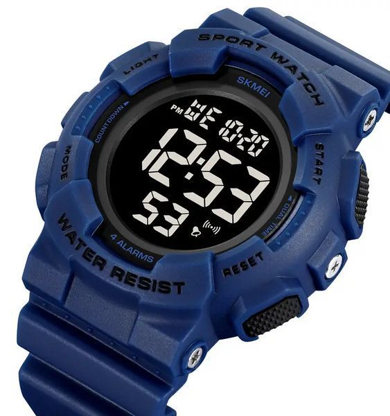 Мужские наручные спортивные часы Skmei 2081 Синие с черным L9006692 фото