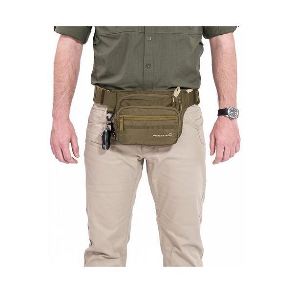 Тактична поясна сумка Protean Pentagon 1.2л (Койот) L558183 фото