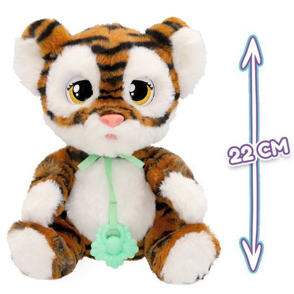 Интерактивная игрушка "Тигренок" Baby Paws со звуком RT-927650M фото