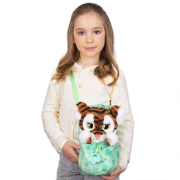 Интерактивная игрушка "Тигренок" Baby Paws со звуком RT-927650M фото