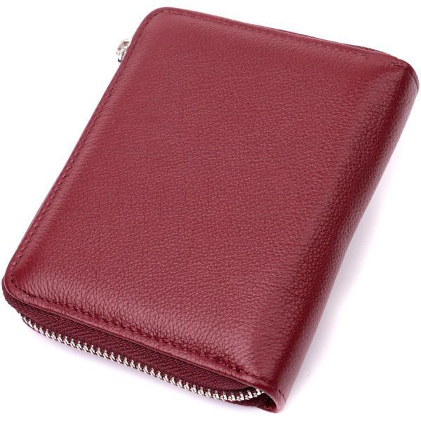 Портмоне для женщин на молнии из натуральной кожи ST Leather 19487 Бордовый b19487 фото