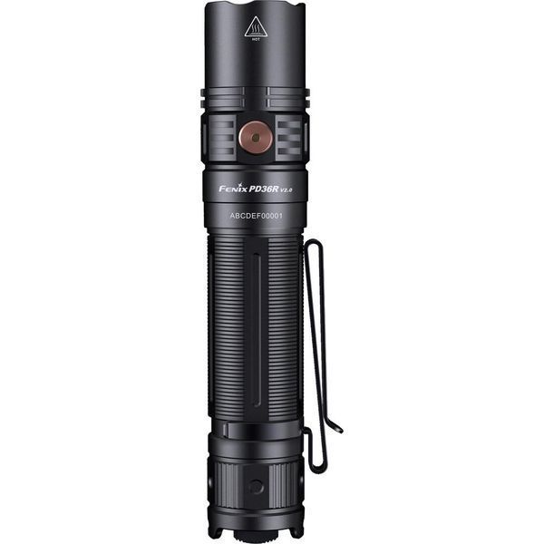 Ручний тактичний ліхтарик Fenix PD36R V2.0 1700лм Type-C (Чорний) L703369 фото