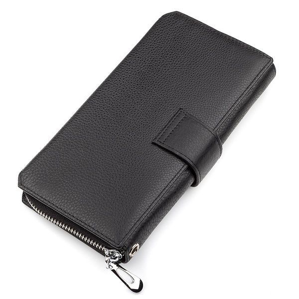 Мужской кошелек ST Leather 18453 стильный Черный b18453 фото