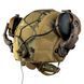 Комплект шолом Fast Helmet NIJ IIIA + навушники Walkers Razor Slim з чебурашкою + кавер Мультикам XL L9006612 фото 5