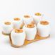 Набір ємностей для спецій з ложками 7 шт 600/300 мл на підставці LU-HP248 фото 7