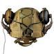 Комплект шолом Fast Helmet NIJ IIIA + навушники Walkers Razor Slim з чебурашкою + кавер Мультикам XL L9006612 фото 4