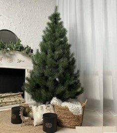 Штучна лита сосна Скандинавська (Зелена) 1.5 м L790030 фото