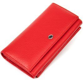 Классический женский кошелек ST Leather&nbsp;19376 Красный b19376 фото