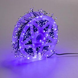 Гірлянда-нитка Роса Хвойна лапа 640 LED 30 метрів, синій D1750BL фото