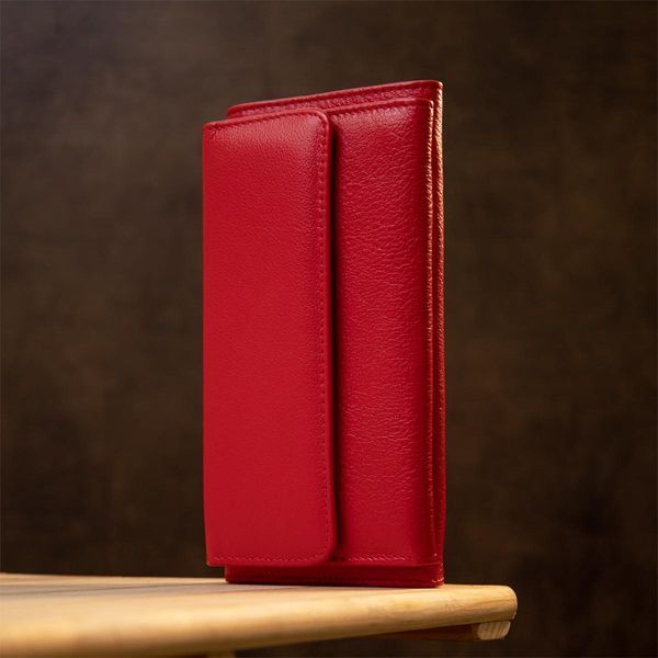 Классический женский кошелек ST Leather&nbsp;19376 Красный b19376 фото
