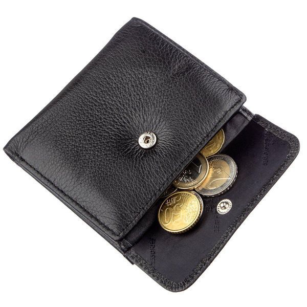 Женский бумажник с монетницей ST Leather 18919 Черный b18919 фото