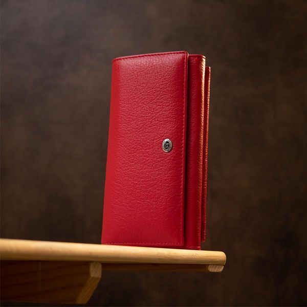 Классический женский кошелек ST Leather&nbsp;19376 Красный b19376 фото