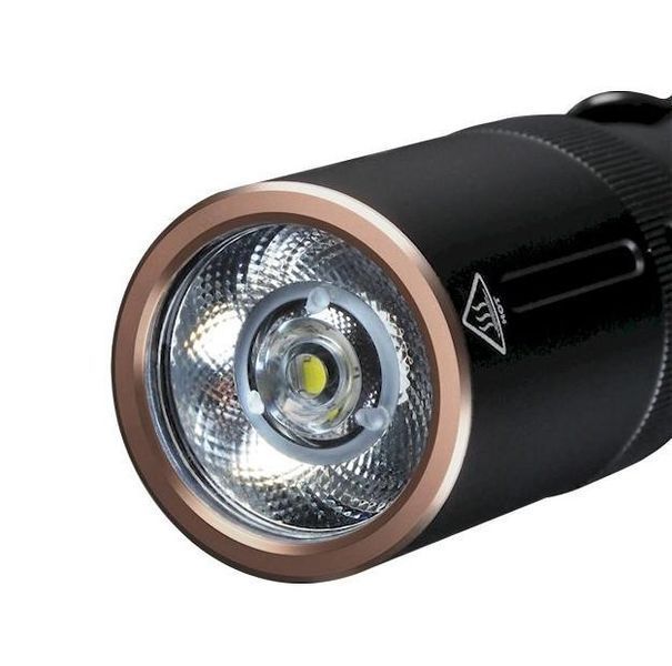 Ручной мини фонарик Fenix E20 V2.0 360лм 2хАА (Черный) L703339 фото