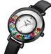 Жіночий наручний годинник Skmei 2041 Diamonds (Чорний) L900276 фото 2