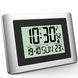 Годинник настінний електронний Technoline WS8028 Silver/Black DDAS302459 фото 1