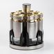Набор емкостей для специй на подставке 6 баночки по 120 мл, хром LU-HP1326 фото 4