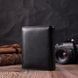 Гаманець вертикального формату з натуральної шкіри ST Leather 22474 Чорний b22474 фото 8