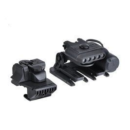 Тактический фонарь Airsoft Wadsn Gen 3 на шлем (Черный) L703248 фото