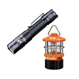 Фонарь тактический ручной Fenix ​​PD35R ACE LED 2000 лм + фонарь CL01 (Оранжевый) Лимитированная серия L719458 фото
