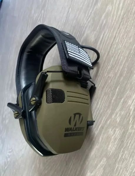 Тактические активные наушники Walkers Razor Оливковый L32098 фото