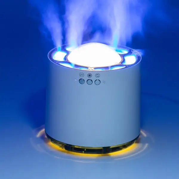 Увлажнитель воздуха с RGB-подсветкой и синхронизацией с музыкой 800 мл, белый HPKP6262 фото