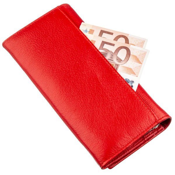 Женский вместительный кошелек ST Leather 18875 Красный b18875 фото
