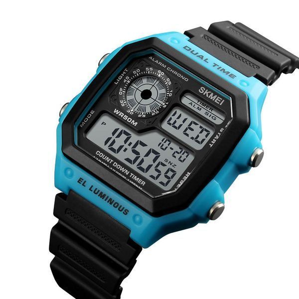 Мужские спортивные наручные часы Skmei 1299 Синие L1299200 фото