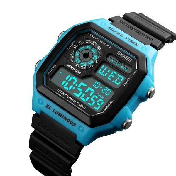 Мужские спортивные наручные часы Skmei 1299 Синие L1299200 фото