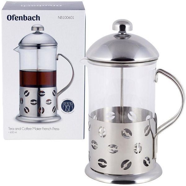 Френч-пресс Ofenbach Coffee Beans 600 мл NB-100601 фото