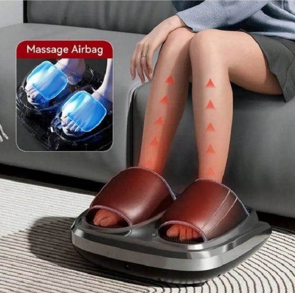 Масажер для ніг Benbo HG-01-lux роликовий масаж, компресія, вібрація, підігрівання L719453 фото