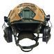 Комплект шлем Fast Team Wendy Helmet NIJ IIIA + наушники Earmor M32H MOD3 + кавер (Оливковый) размер S L900656 фото 2