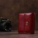 Небольшой женский бумажник с монетницей ST Leather 18920 Бордовый b18920 фото 6