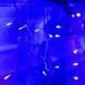 Вулична світлодіодна гірлянда Бахрома 105 LED на 6 метрів Синій LU-6МWBL фото 2