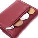 Шкіряний жіночий гаманець із монетницею ST Leather 19480 Бордовий b19480 фото 6