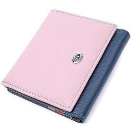 Женский кошелек с монетницей из натуральной кожи ST Leather 19512 Разноцветный b19512 фото
