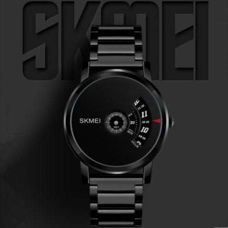 Чоловічий годинник Skmei 1260 оригінальні silver black L126013 фото