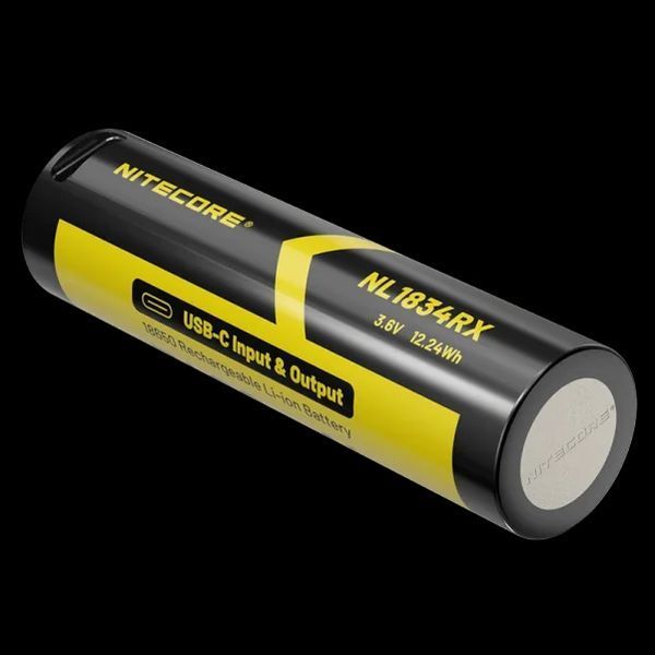 Аккумулятор 21700 + Power Bank Nitecore NL2150RX 5000mAh 8А 3.6V (Черно-желтый) L712691 фото