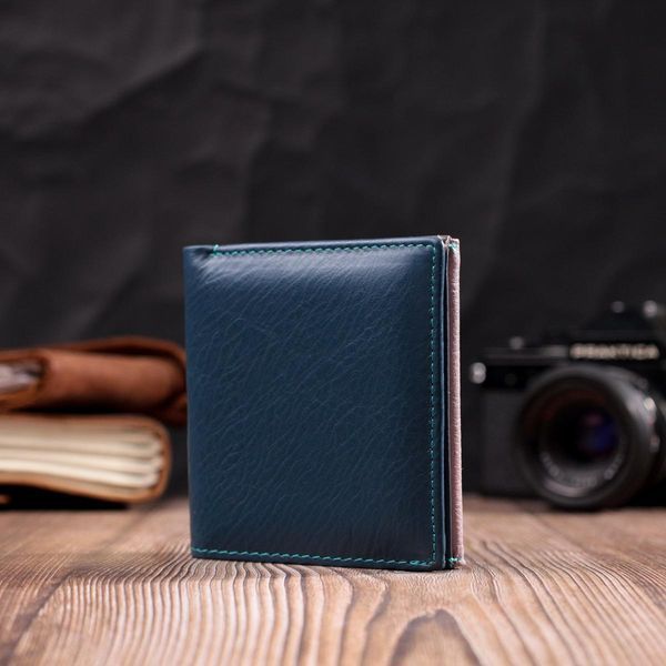 Жіночий гаманець з монетницею з натуральної шкіри ST Leather 19512 Різнокольоровий b19512 фото
