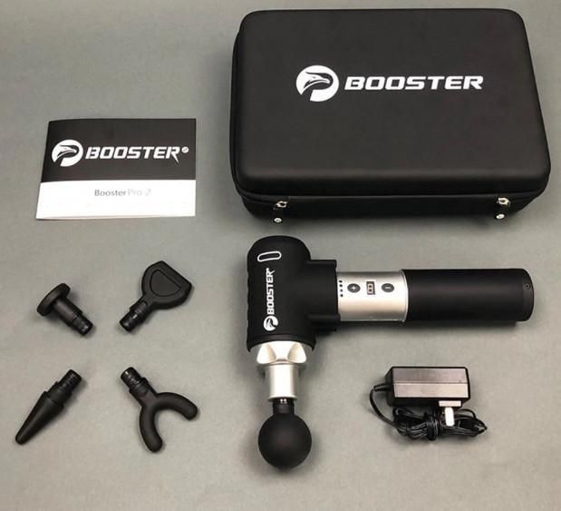 Перкуссионный мышечный ударный массажер Booster Pro 2 триггерных точек L237023 фото
