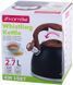 Чайник Kamille Whistling Kettle Black 2.7л з нержавіючої сталі зі свистком KM-1087 фото 8