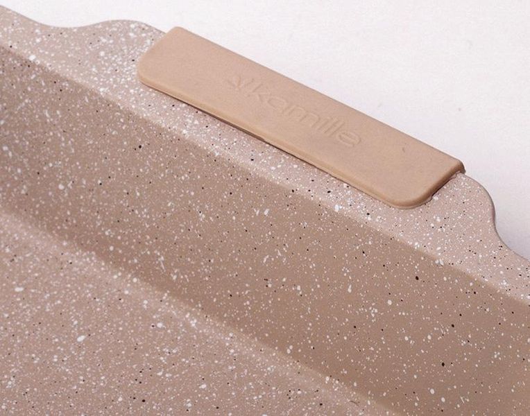 Форма для выпечки Kamille Marble 40.5х27х6см силиконовыми ручками KM-6036A фото