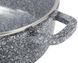 Каструля Kamille Snow Marble 6.5л індукційна з антипригарним покриттям NB-100502 фото 3