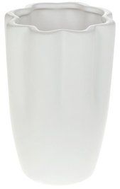 Ваза фарфоровая Stone Flower "Фиори" &Oslash;9х13см, белая матовая BD-727-497 фото