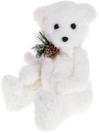 Декоративная игрушка "Белый Мишка" 23 см BD-NY27-783 фото